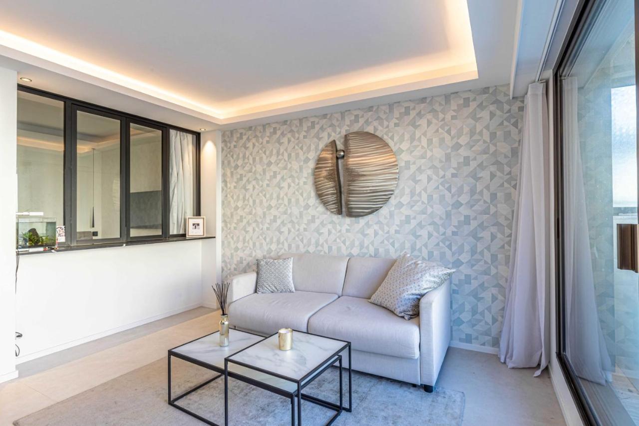 Superb One Bedroom Flat And Terrace - Cannes Center Luaran gambar